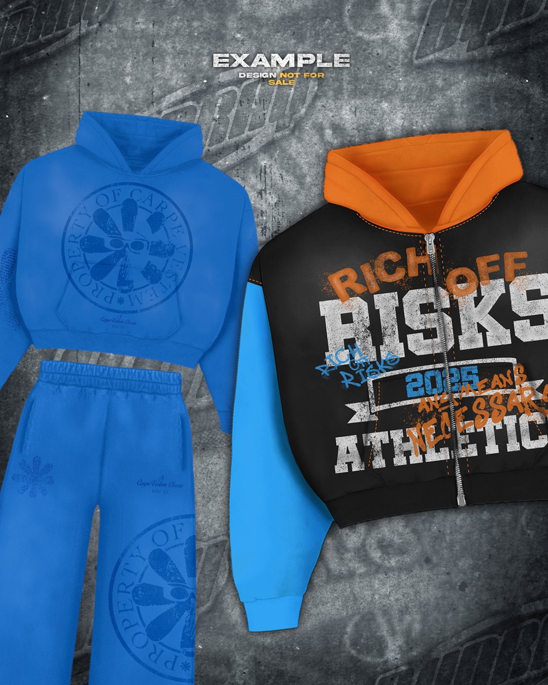 Sweatsuit Mockup Pack | 50+ MOCKUPS (Hoodies, Zipups & Sweats)