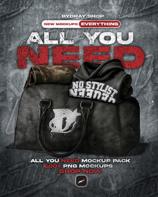 All You Need Mockup Pack | 600+ Mockups