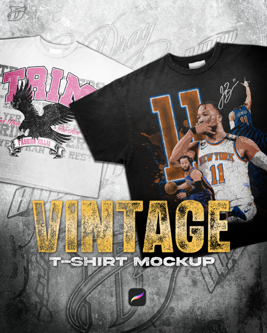 Vintage Tshirt Mockup