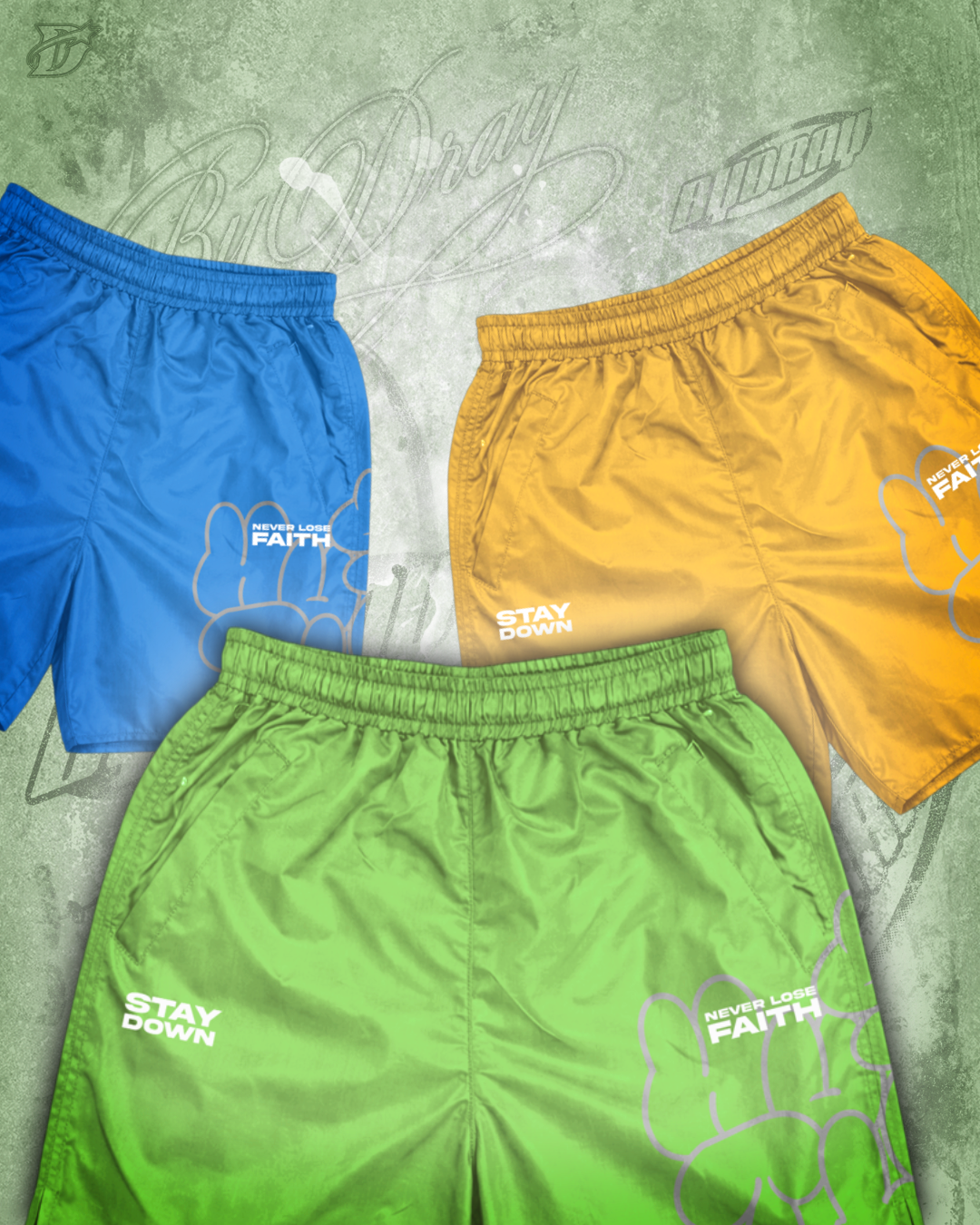 Nylon Shorts Mockup