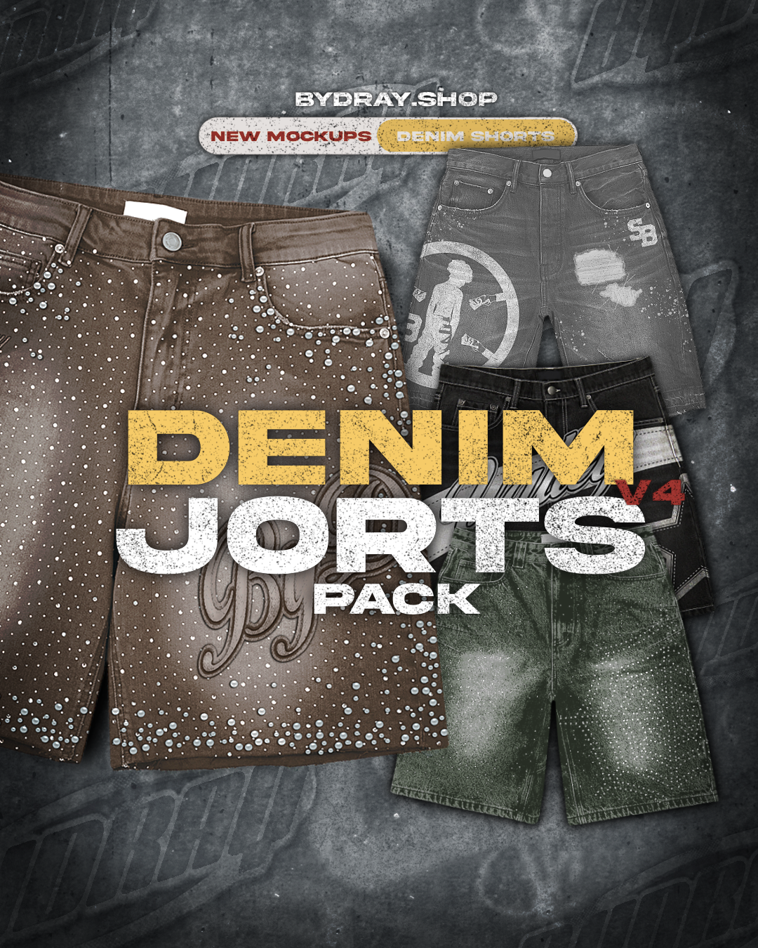 DENIM JORTS PACK V4