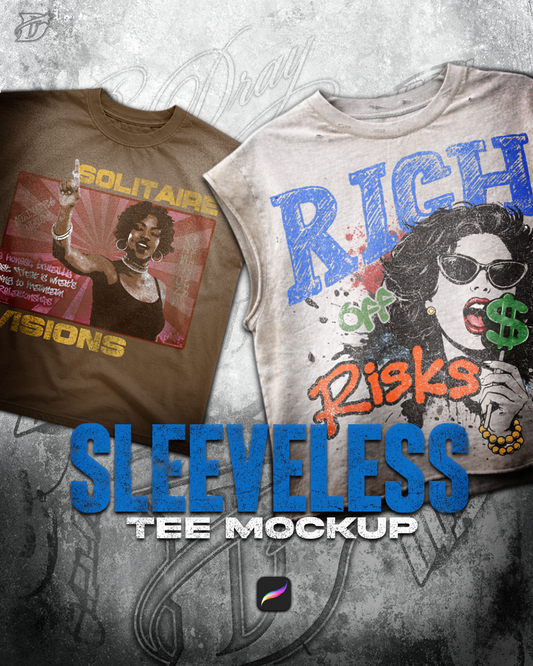 Sleeveless Tee Mockup