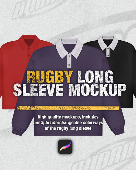 RUGBY LONG SLEEVE MOCKUPS