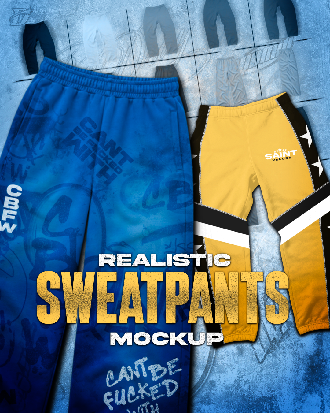 Sweatpants Mockup