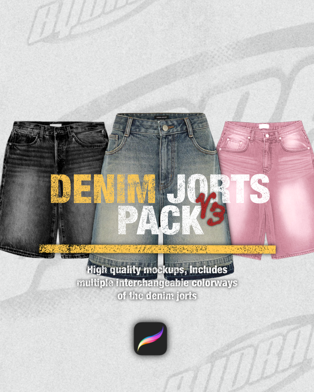 DENIM JORTS PACK V3