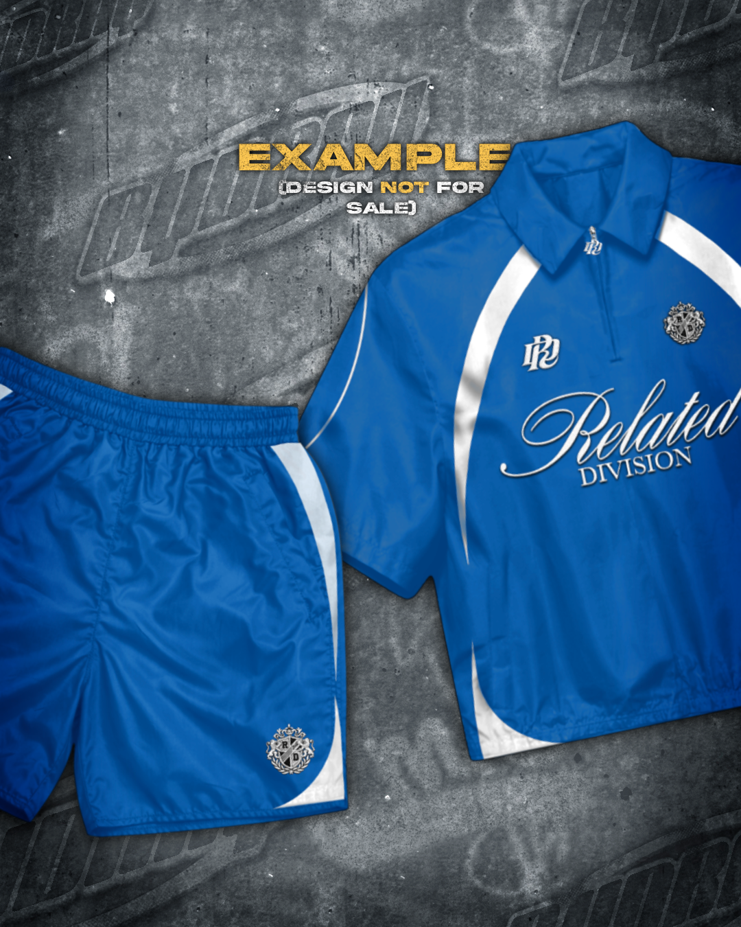 Nylon Set (Short Sleeve) | 21 Total Mockup