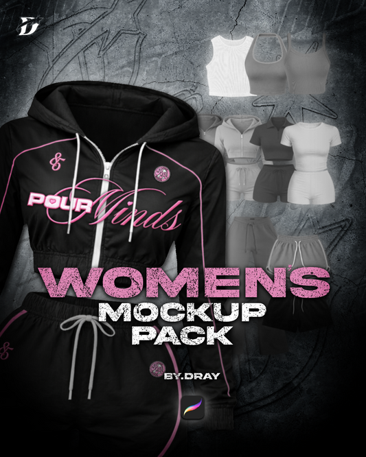 Women’s Mockup Pack | 182 Total Mockup