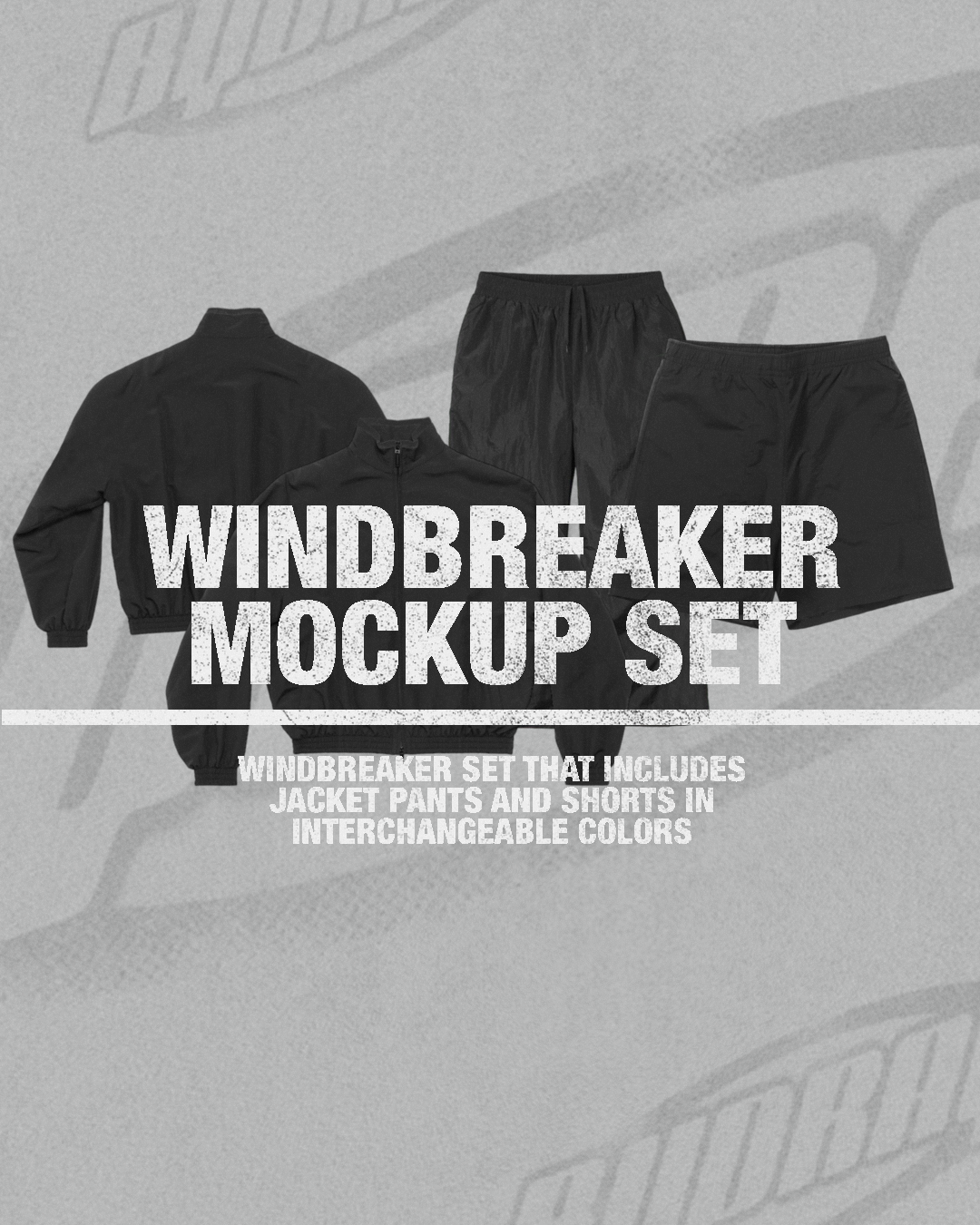 WINDBREAKER MOCKUP PACK.