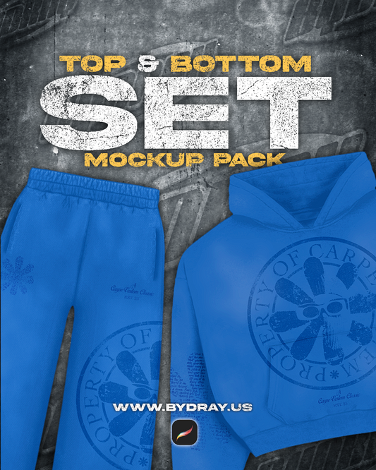 Sweatsuit Mockup Pack | 50+ MOCKUPS (Hoodies, Zipups & Sweats)