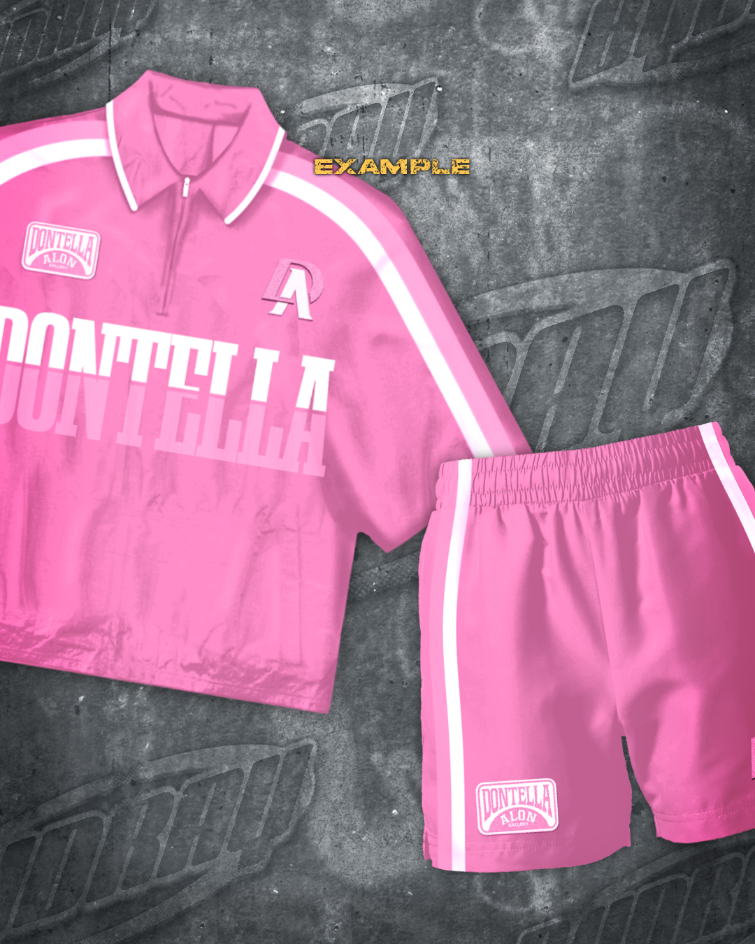 SS NYLON SET MOCKUPS