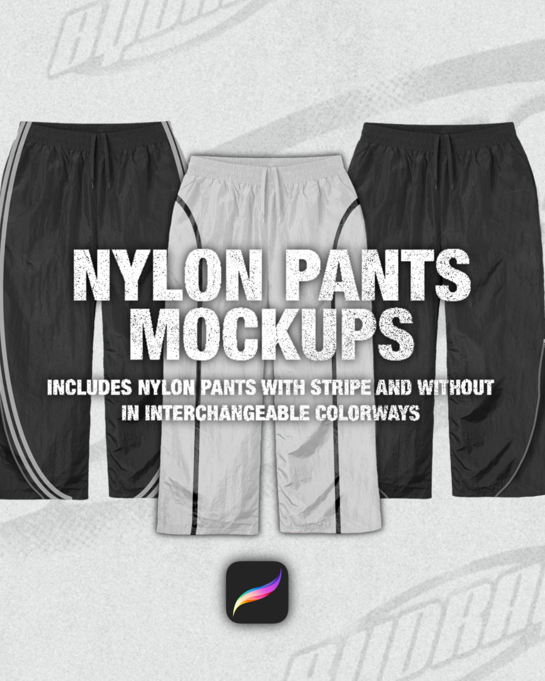 NYLON PANTS MOCKUP PACK