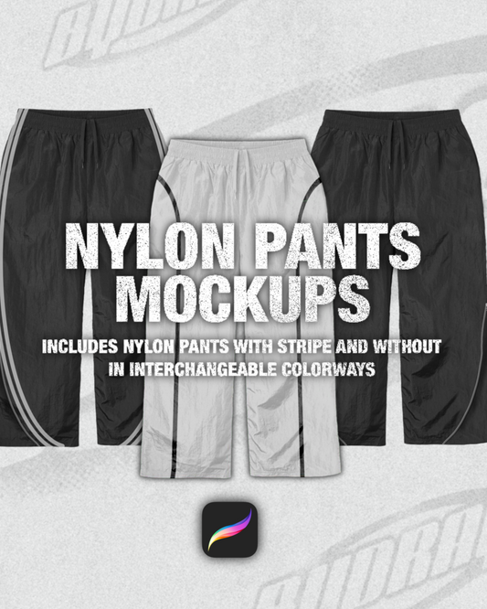 NYLON PANTS MOCKUP PACK