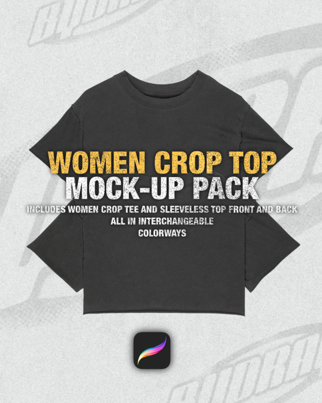 WOMENS CROP TOP MOCKUP PACK