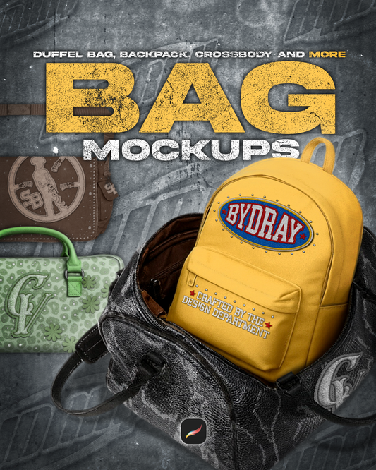 BAG MOCKUPS | 80+ MOCKUPS(Backpacks, Duffel Bag, Etc.)
