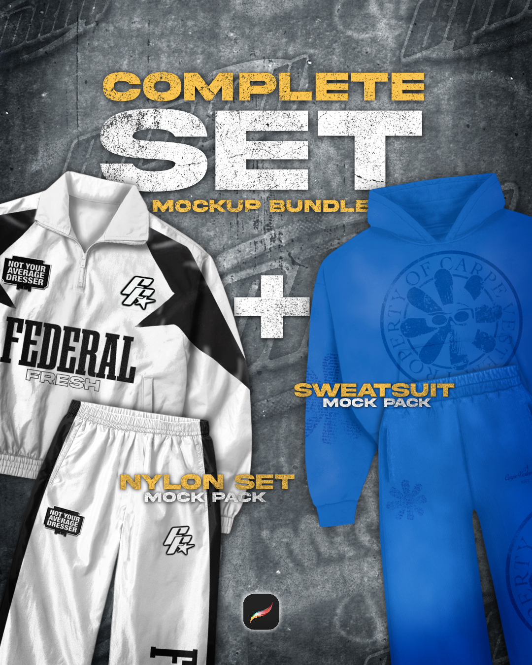 Complete Set Mockup Bundle | 100+ Mockups