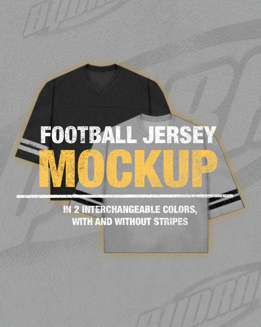 FOOTBALL JERSEY MOCKUPS